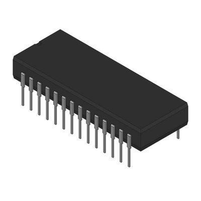 Interface parallèle CY27C256A-120PC IC de mémoire à travers le trou de montage