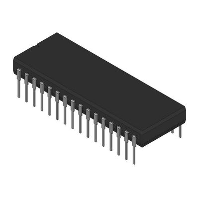 Circuits intégrés à mémoire compacte par montage à trou CY27C010-120WI