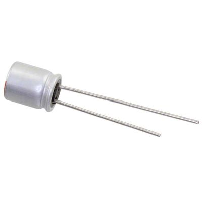 Condensateur polymère d'aluminium polaire de 8 mm de longueur RS80J331MDNASQ Termination radiale